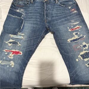 Polo by Ralph Lauren Blue Jeans with Red Details